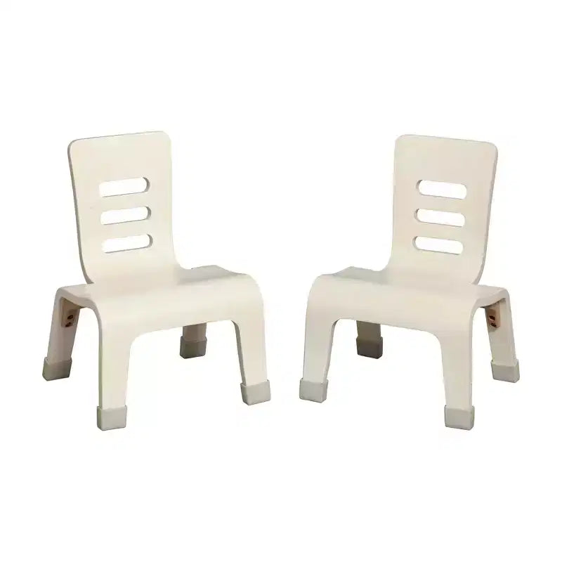 Chaise empilable en bois courbé, hauteur d'assise 8 po, mobilier Montessori, 2