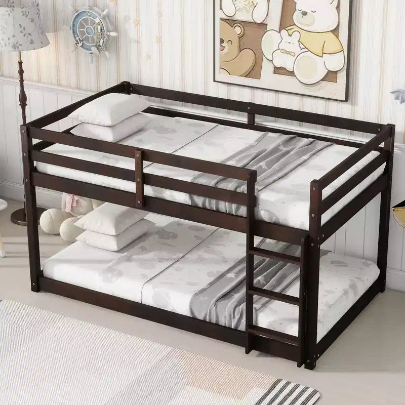 Barrière de sécurité de lit superposé Queen pour enfants en métal robuste