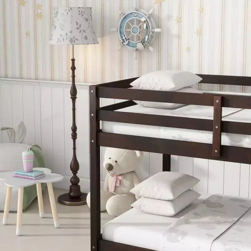 Barrière de sécurité de lit superposé Queen pour enfants en métal robuste