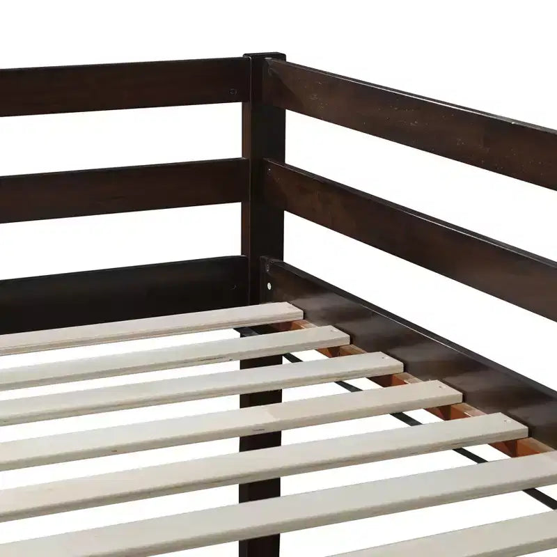 Barrière de sécurité de lit superposé Queen pour enfants en métal robuste
