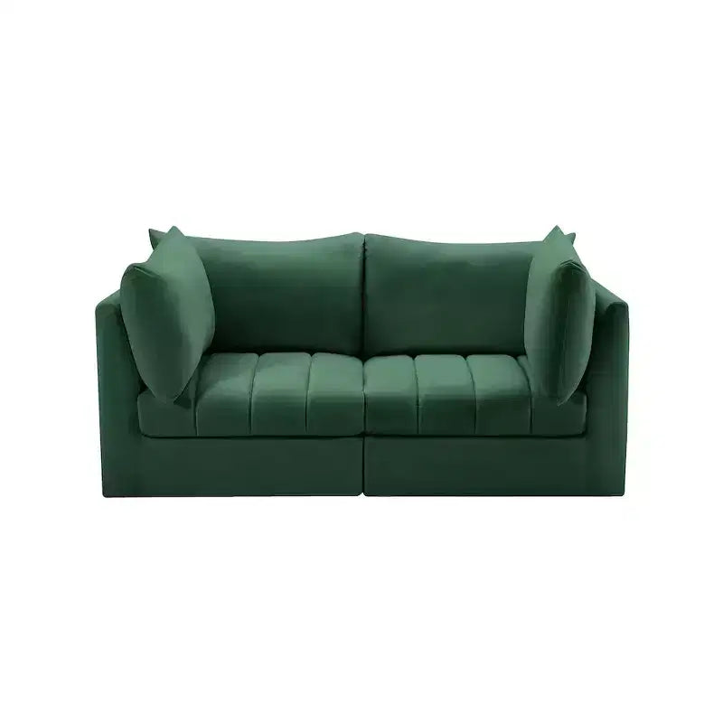 Canapé modulaire Jacob en velours