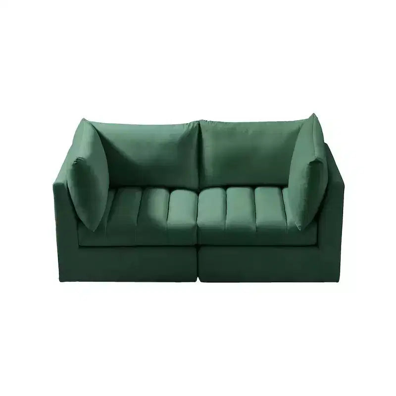 Canapé modulaire Jacob en velours