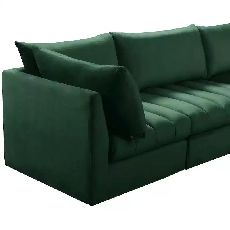 Canapé modulaire Jacob en velours