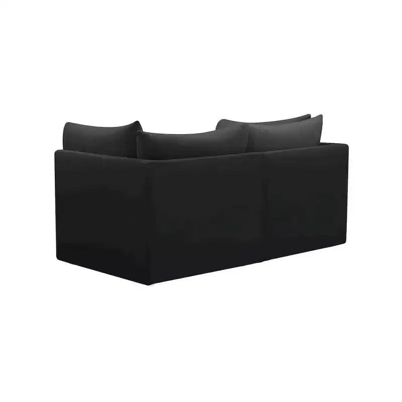 Canapé modulaire Jacob en velours