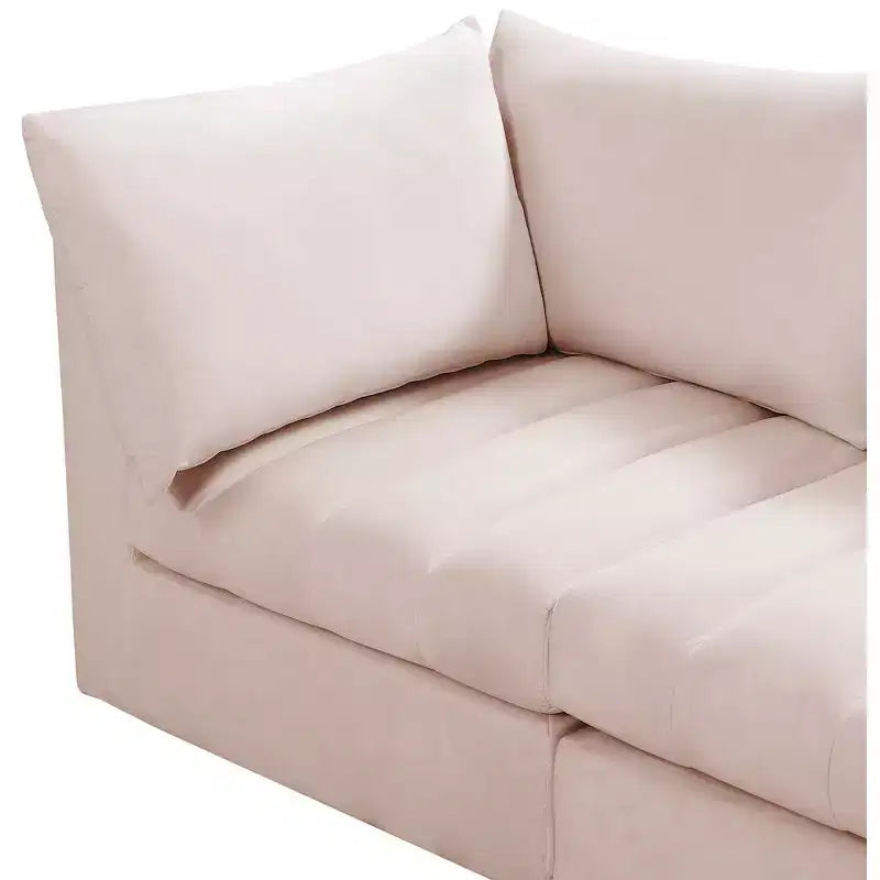 Canapé modulaire Jacob en velours