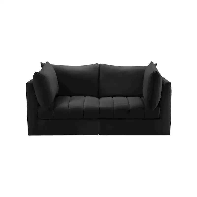 Canapé modulaire Jacob en velours