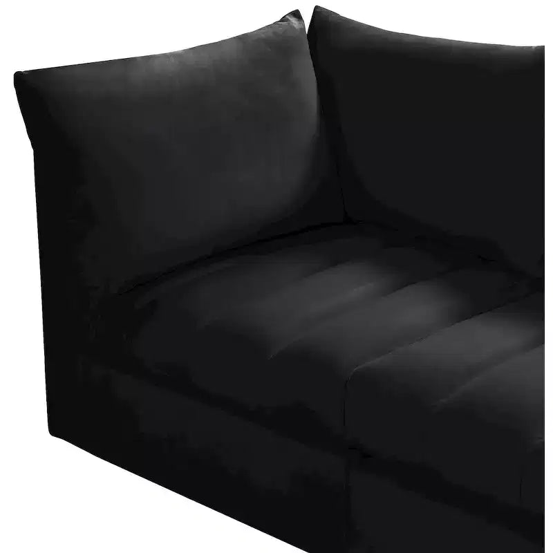 Canapé modulaire Jacob en velours