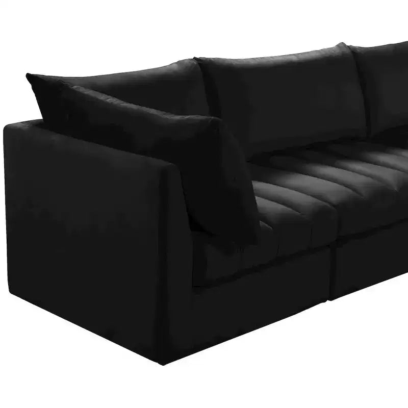Canapé modulaire Jacob en velours