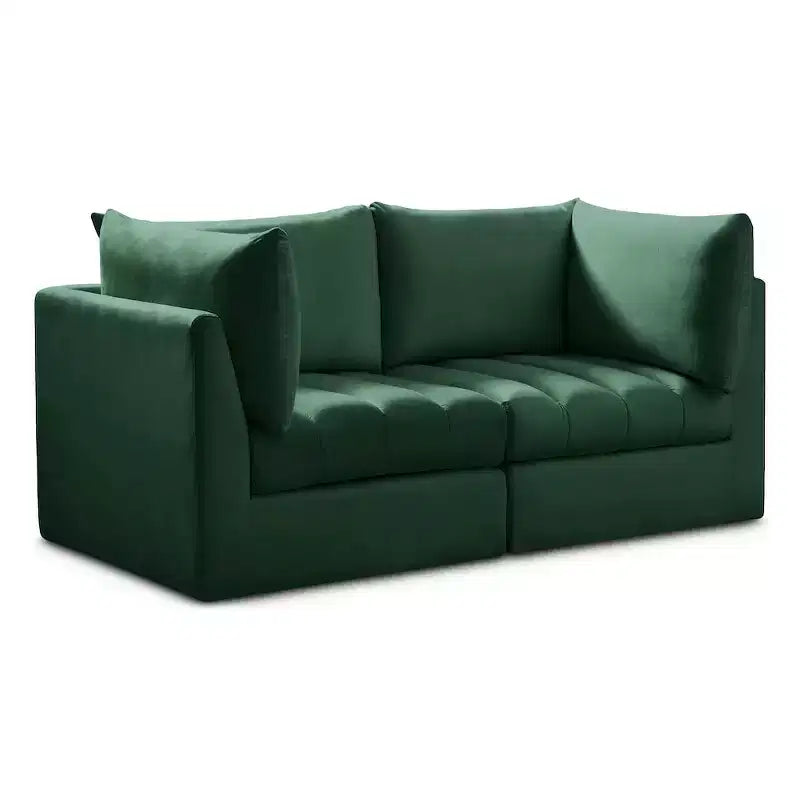 Canapé modulaire Jacob en velours