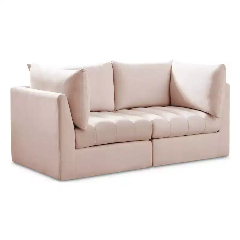 Canapé modulaire Jacob en velours