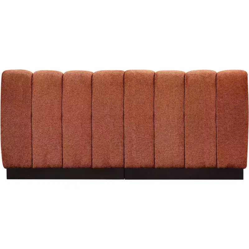 Canapé Modulable en Tissu Chenille Quinn