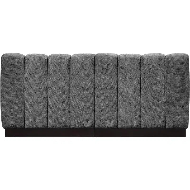 Canapé Modulable en Tissu Chenille Quinn