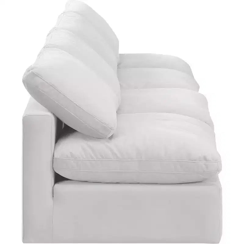 Canapé Modulable Indulge en Velours Crème