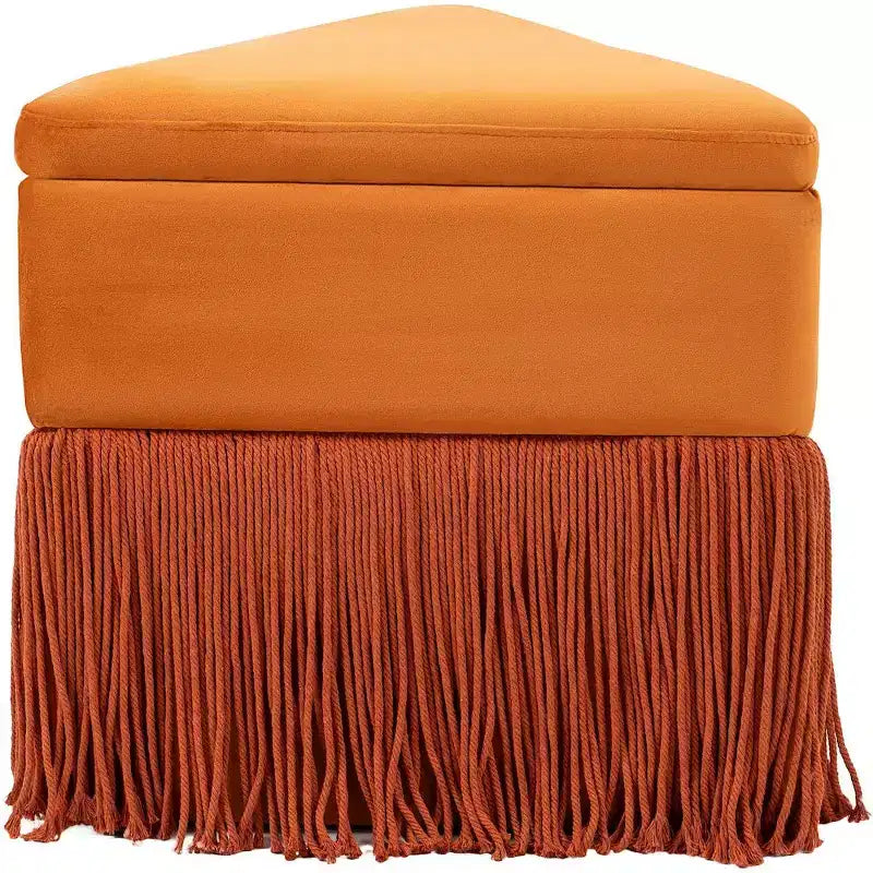 Repose-pieds/Tabouret en velours Trivoli