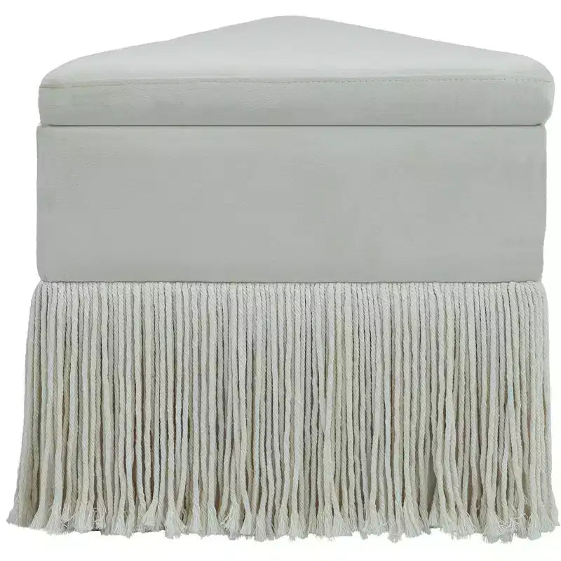 Repose-pieds/Tabouret en velours Trivoli