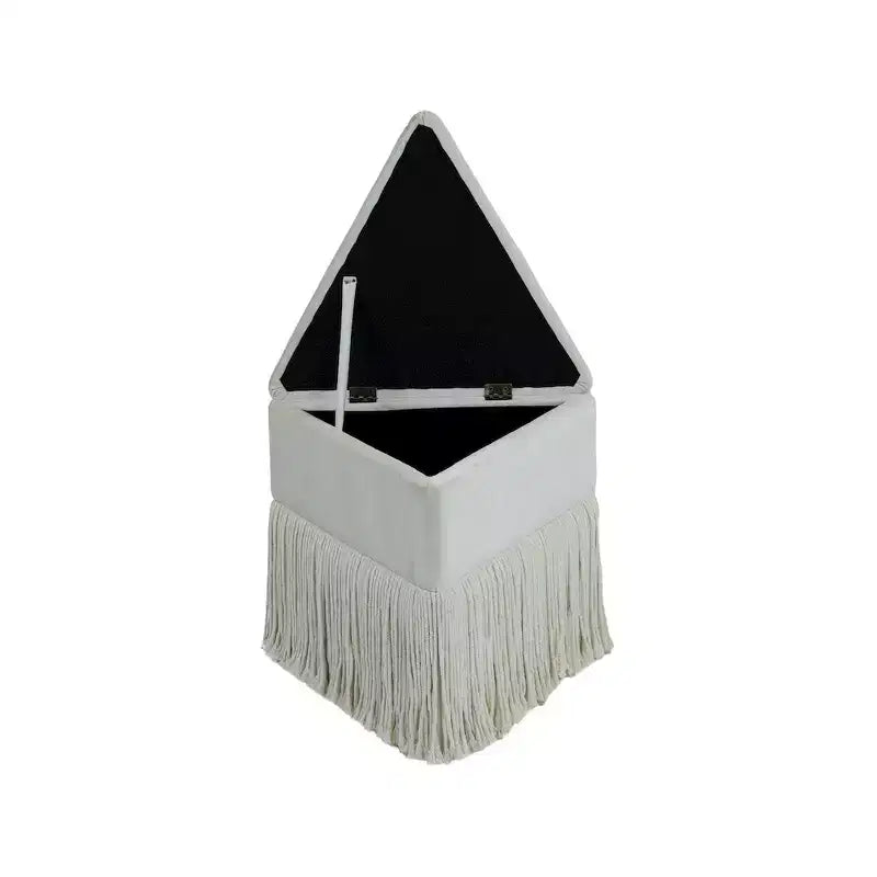 Repose-pieds/Tabouret en velours Trivoli
