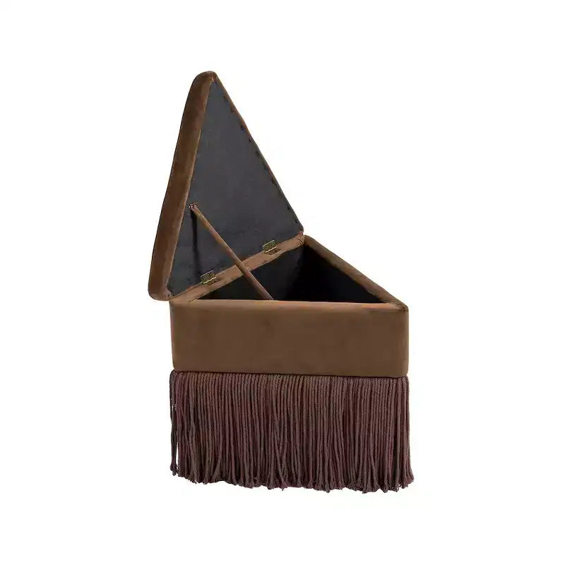 Trivoli Velvet Ottoman/Stool