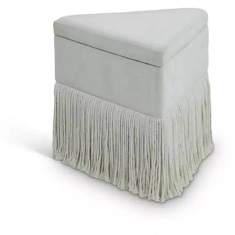 Trivoli Velvet Ottoman/Stool
